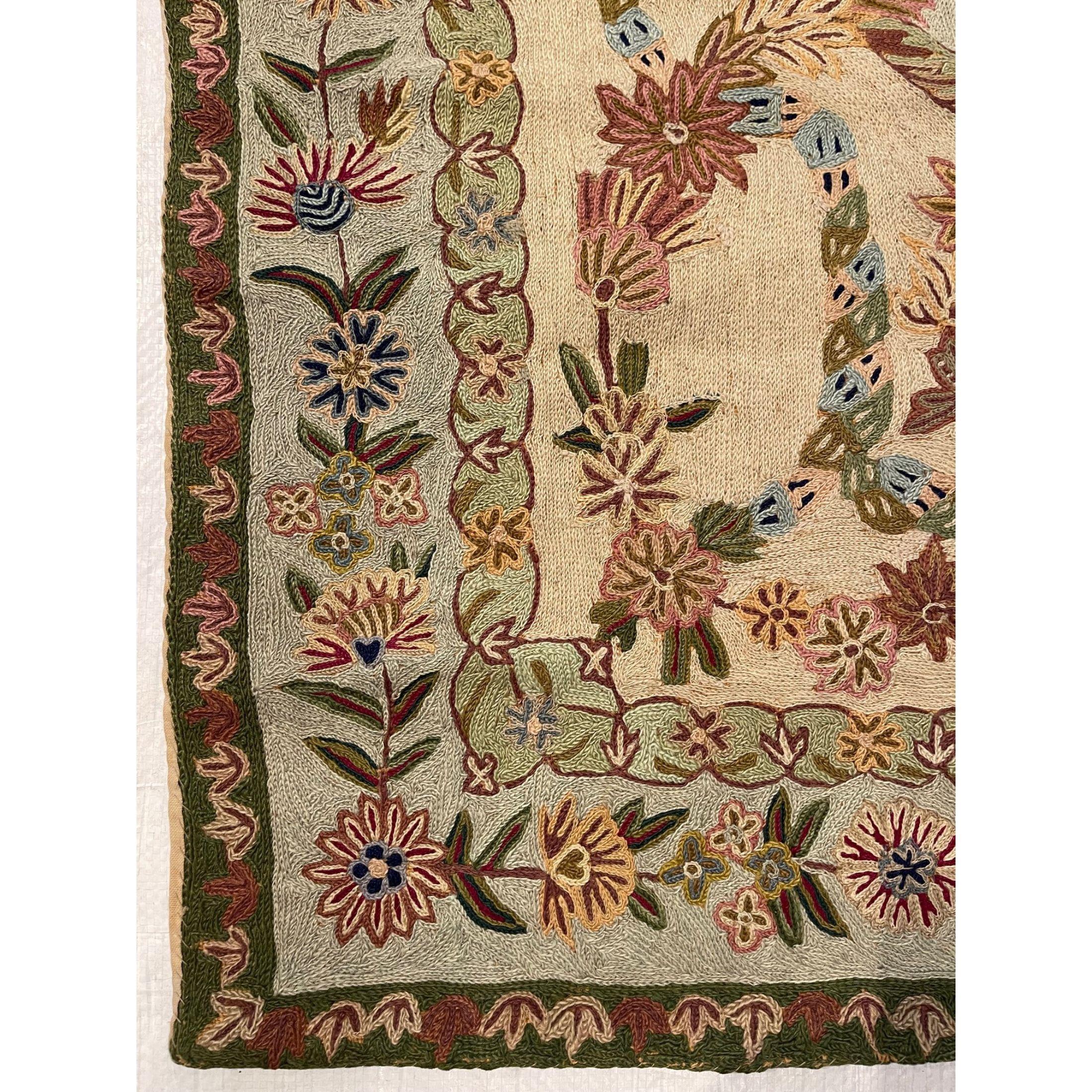 Other Antique Needlework Floral Design For Sale