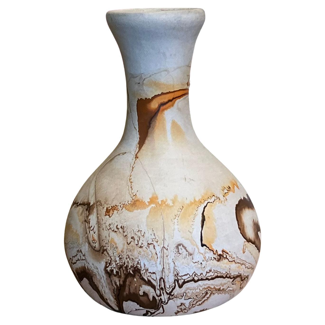 Antique Nemadji mid Century Modern Art Pottery Vase