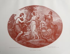 Antique Neo-Classical Bartolozzi Print. 1907