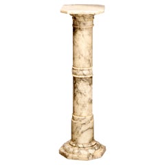 Antique Neo-Classical Marble Sculpture Display Pedestal, circa 1900