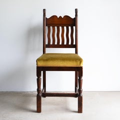 Antique Neo Gothic Library Side Chair By Alfred Waterhouse, Late 19th Century
