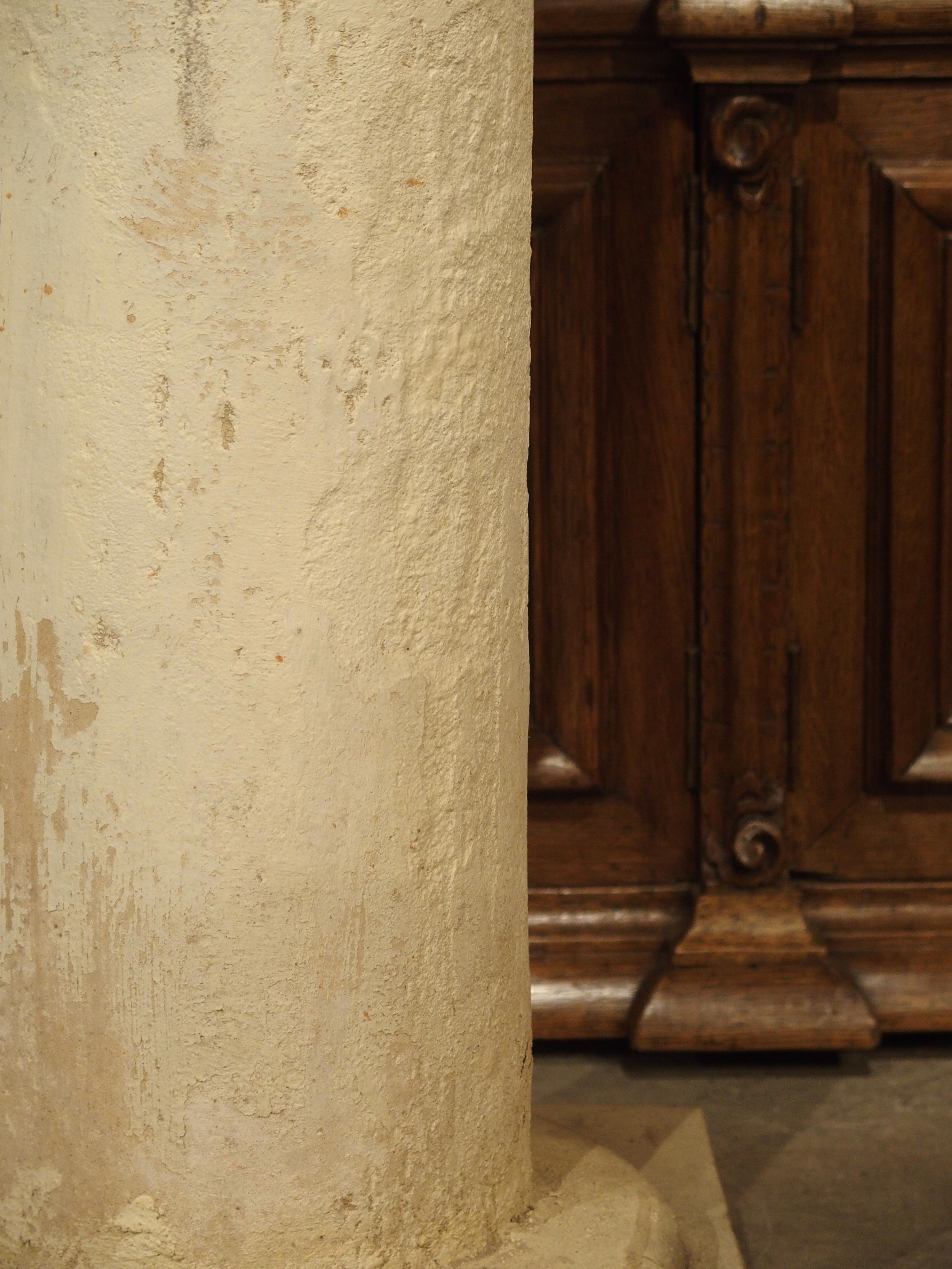 Antique Neo-Gothic Terra Cotta Pedestal from France, circa 1890 9