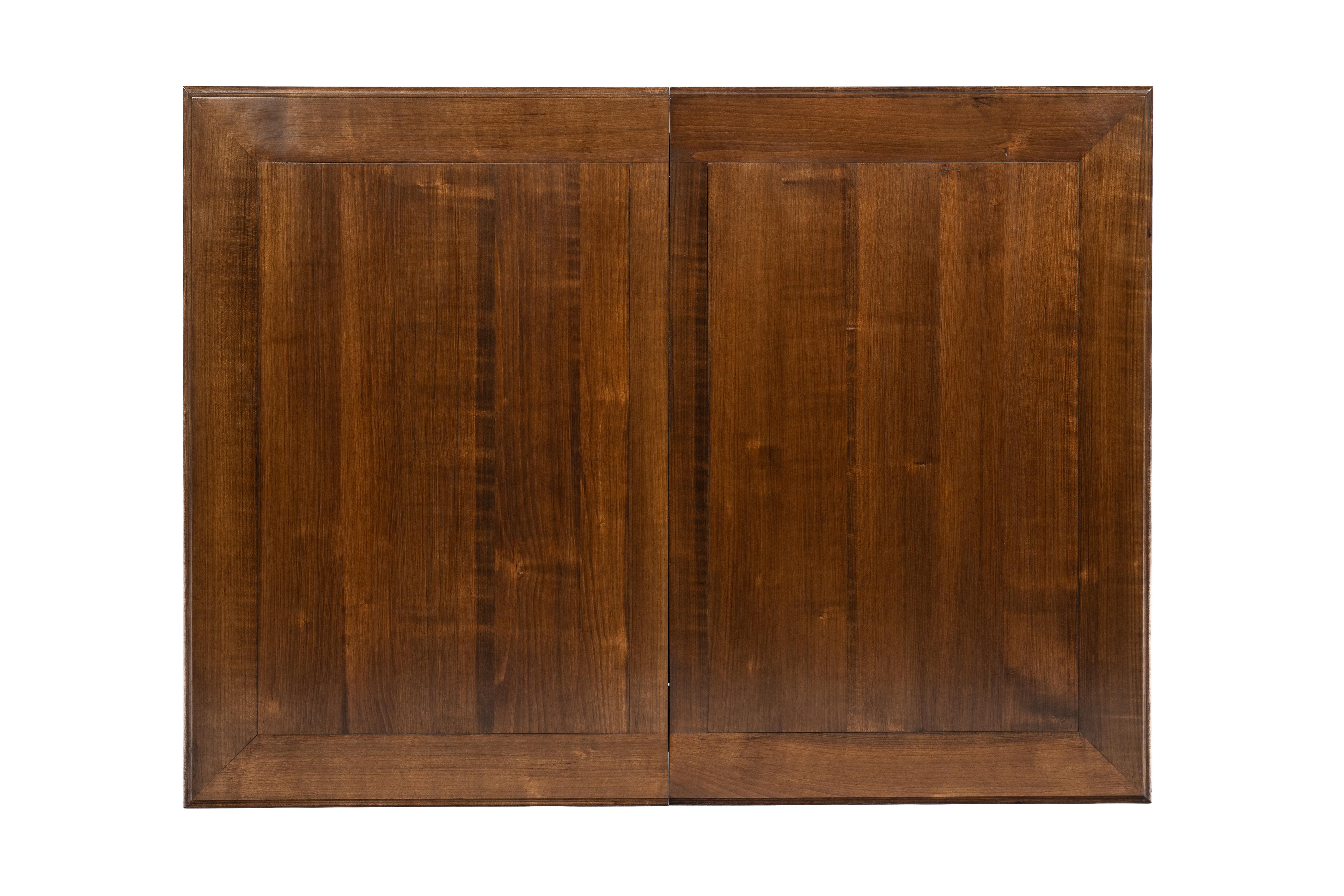 19th Century Antique  Neo Renaissance Cherrywood French honey color Extension tab