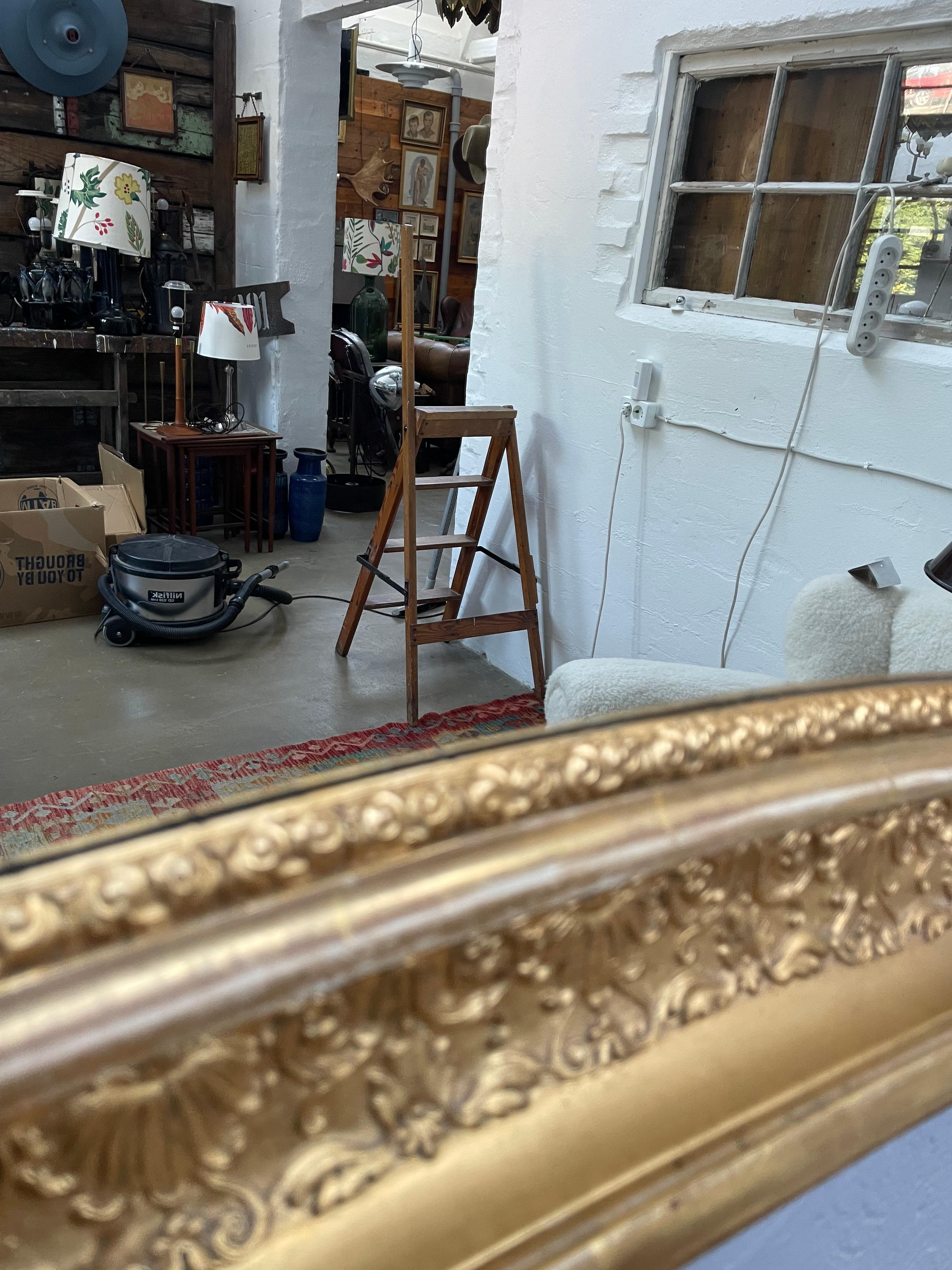 Antique Neo Roccoco Wall Mirror from the 18th Century For Sale 3