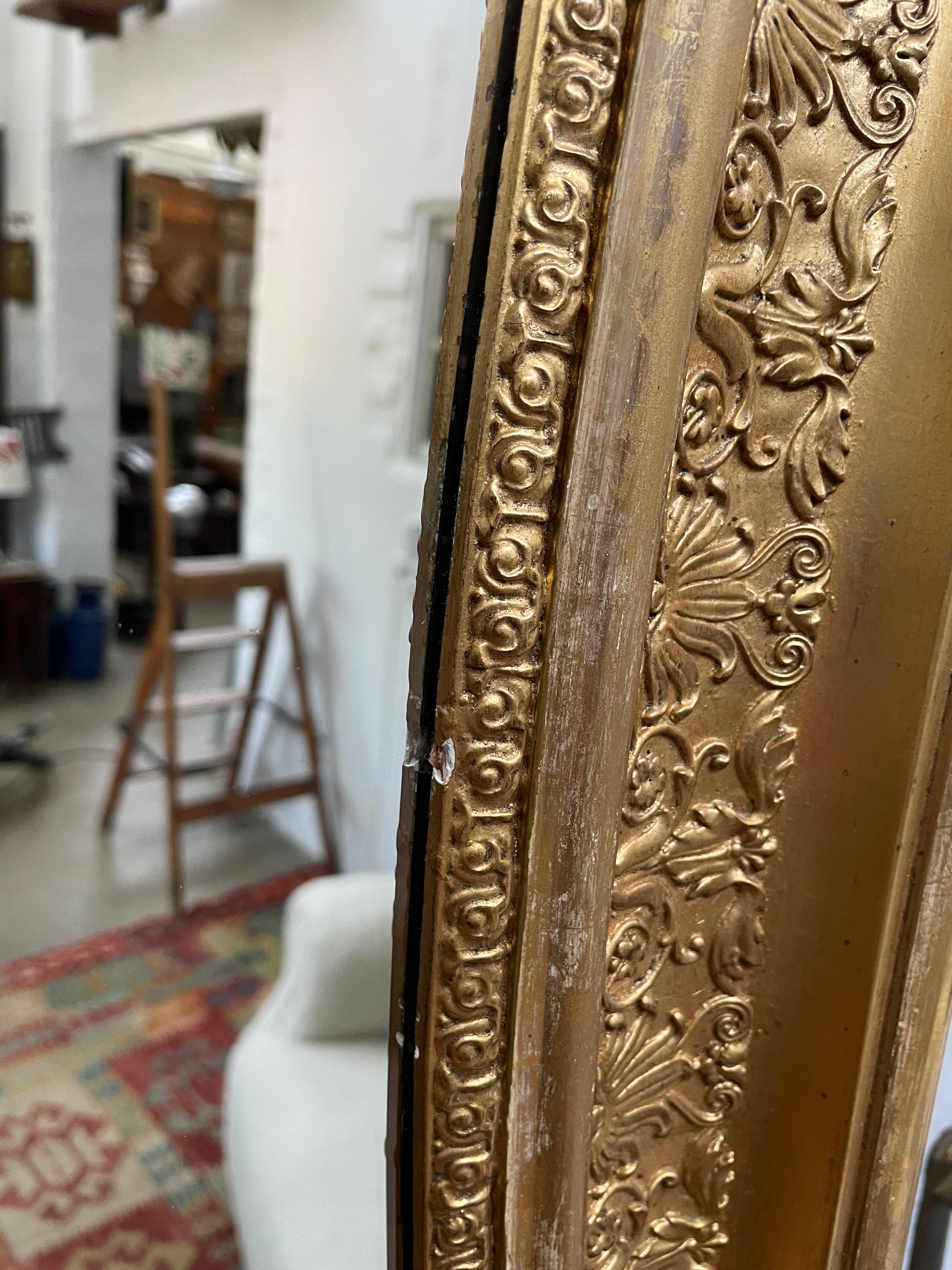Antique Neo Roccoco Wall Mirror from the 18th Century For Sale 4