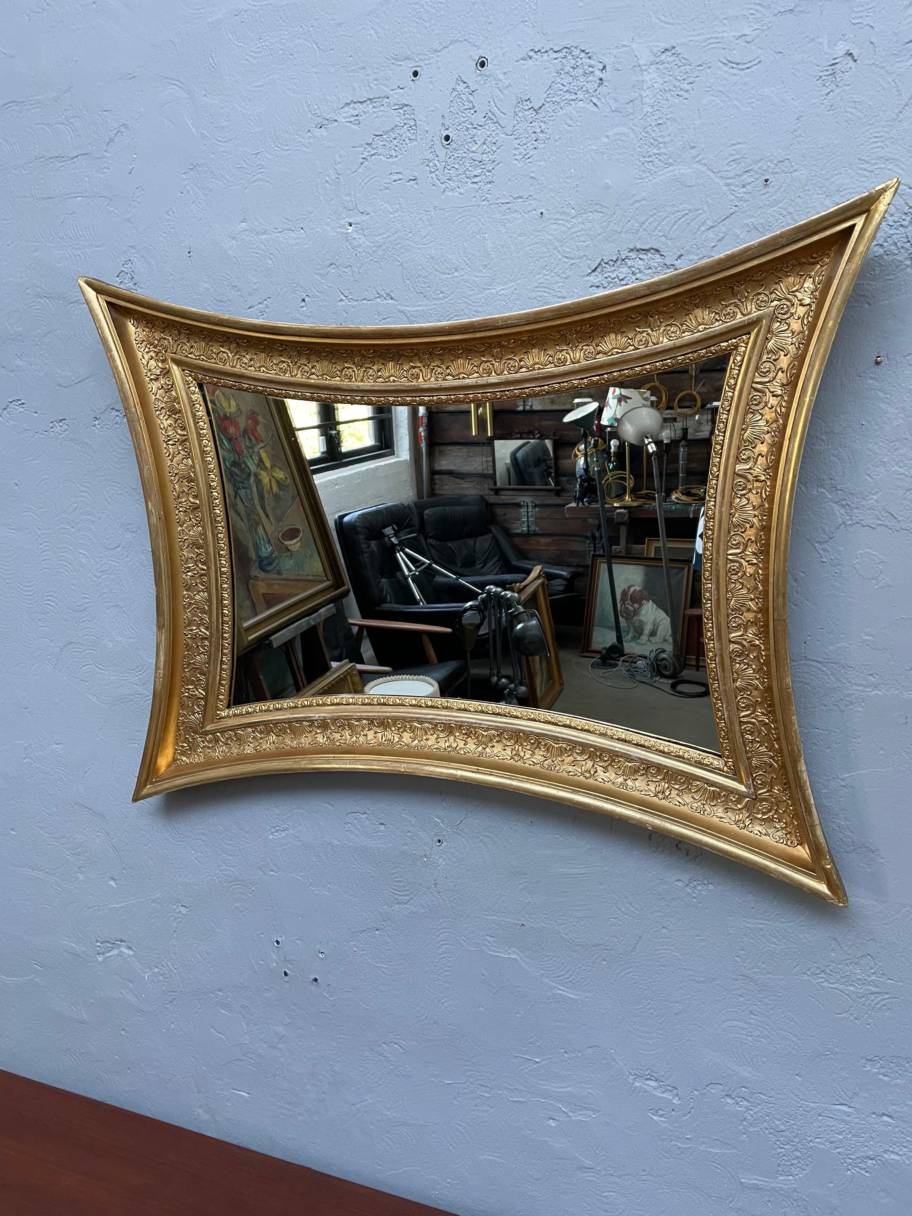Italian Antique Neo Roccoco Wall Mirror from the 18th Century For Sale