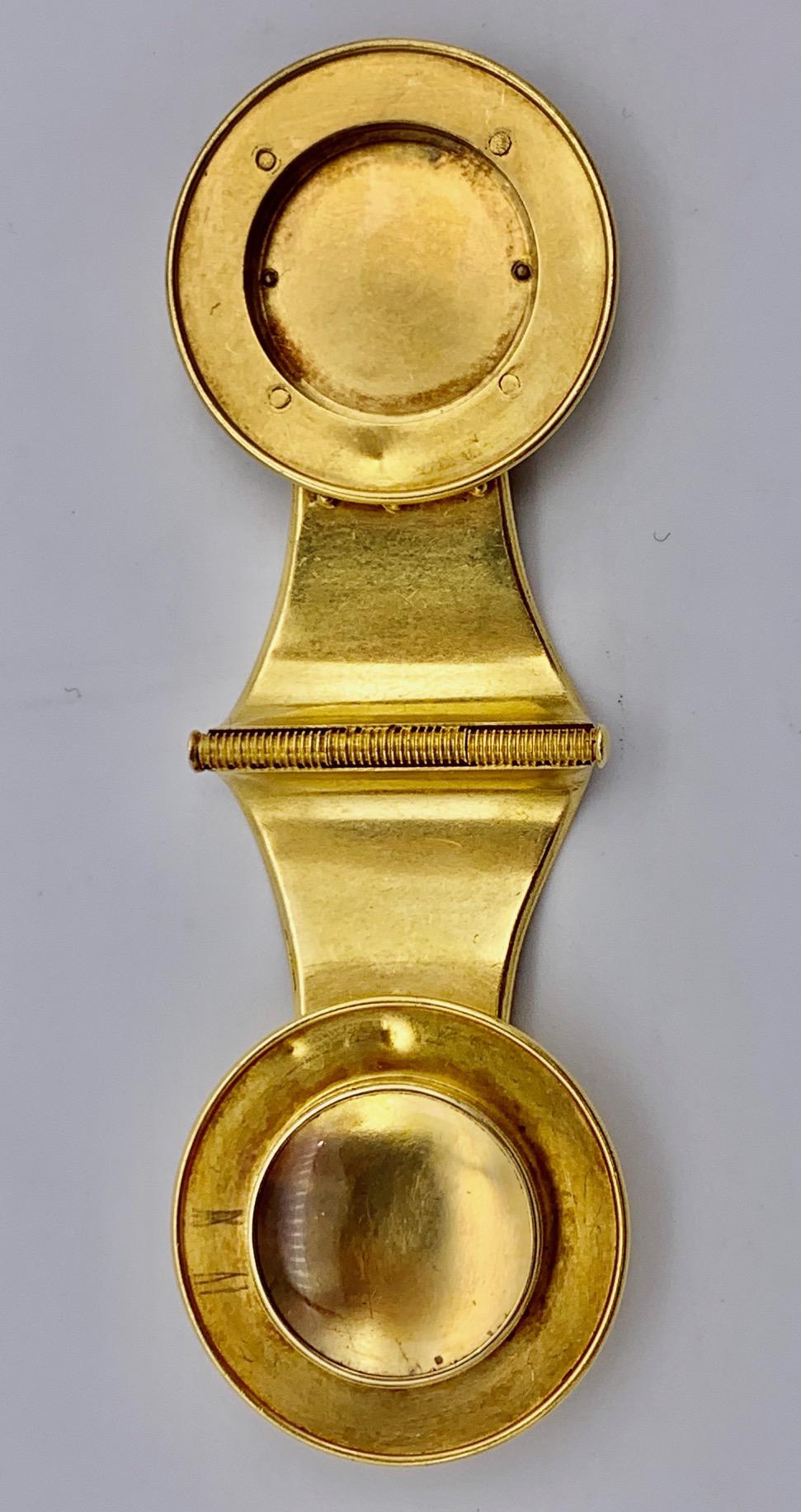 Antique Neoarchaeological Bulla Carnelian Intaglio Granulation Gold Locket For Sale 2