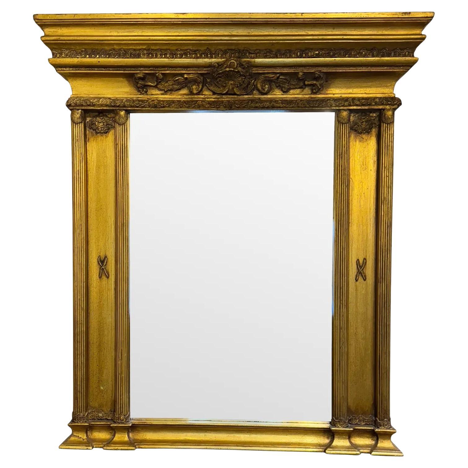 Antique Neoclassic French Mirror in vendita