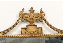 Antique Neoclassical Carved and Gilt Mirror