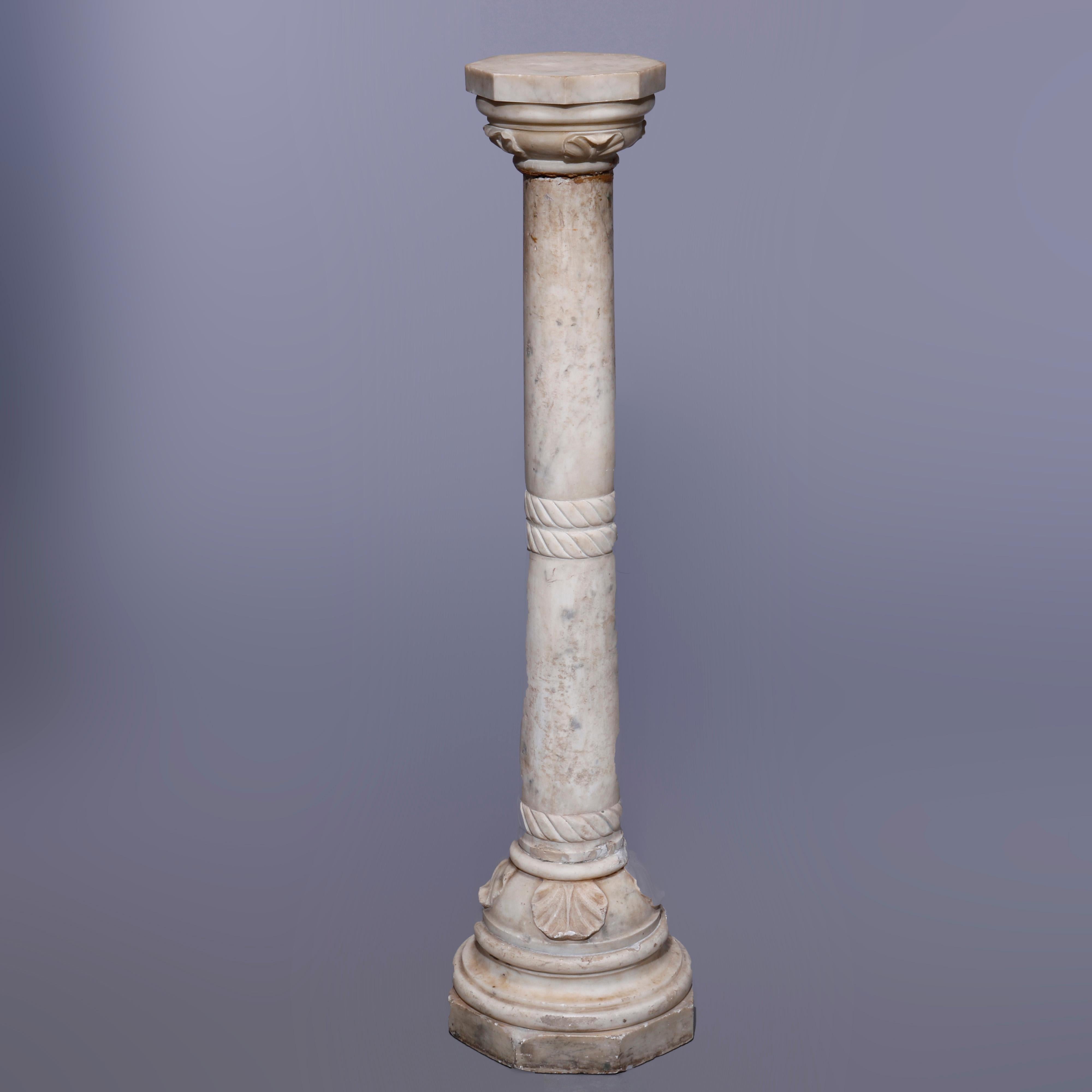marble sculpture stand