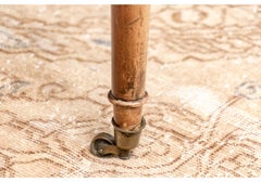 Antique Neoclassical Mahogany Extendable Dining Table for Restoration