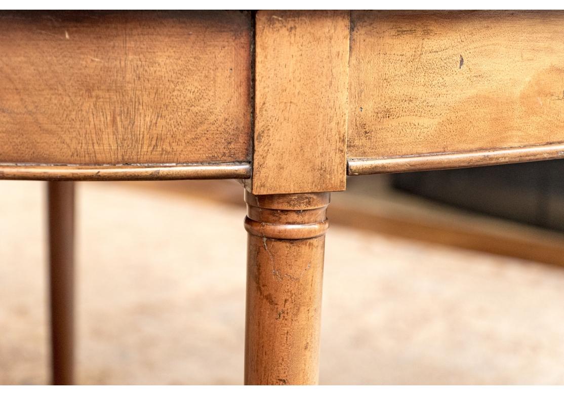 19th Century Antique Neoclassical Mahogany Extendable Dining Table for Restoration For Sale