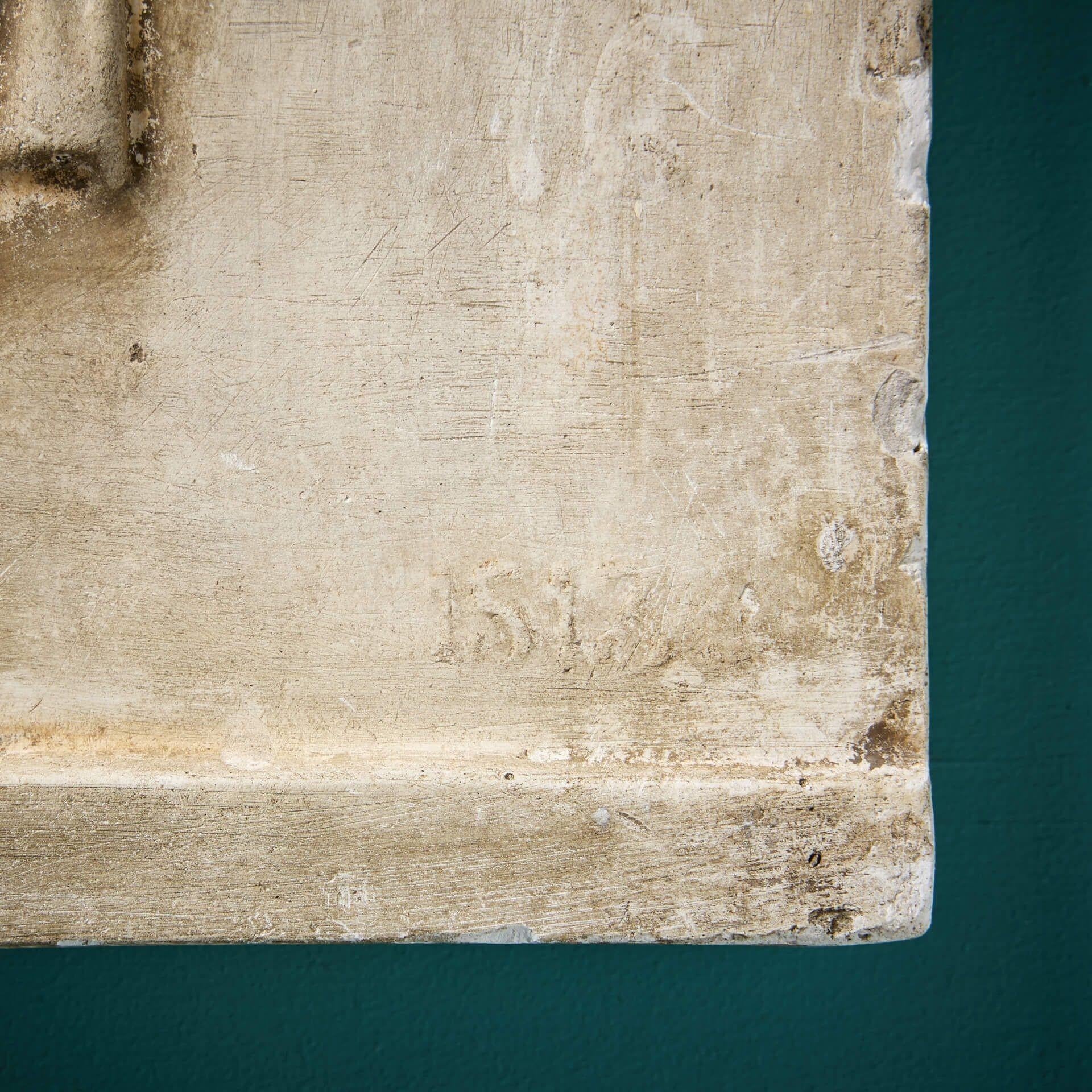 20th Century Antique Neoclassical Plaster Relief Panel After the Antique For Sale