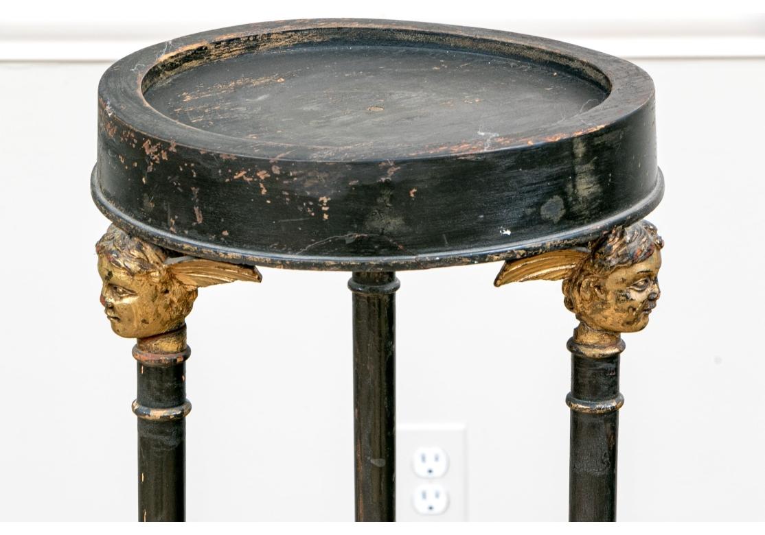 Gilt Antique Neoclassical Style Fern Stand For Sale