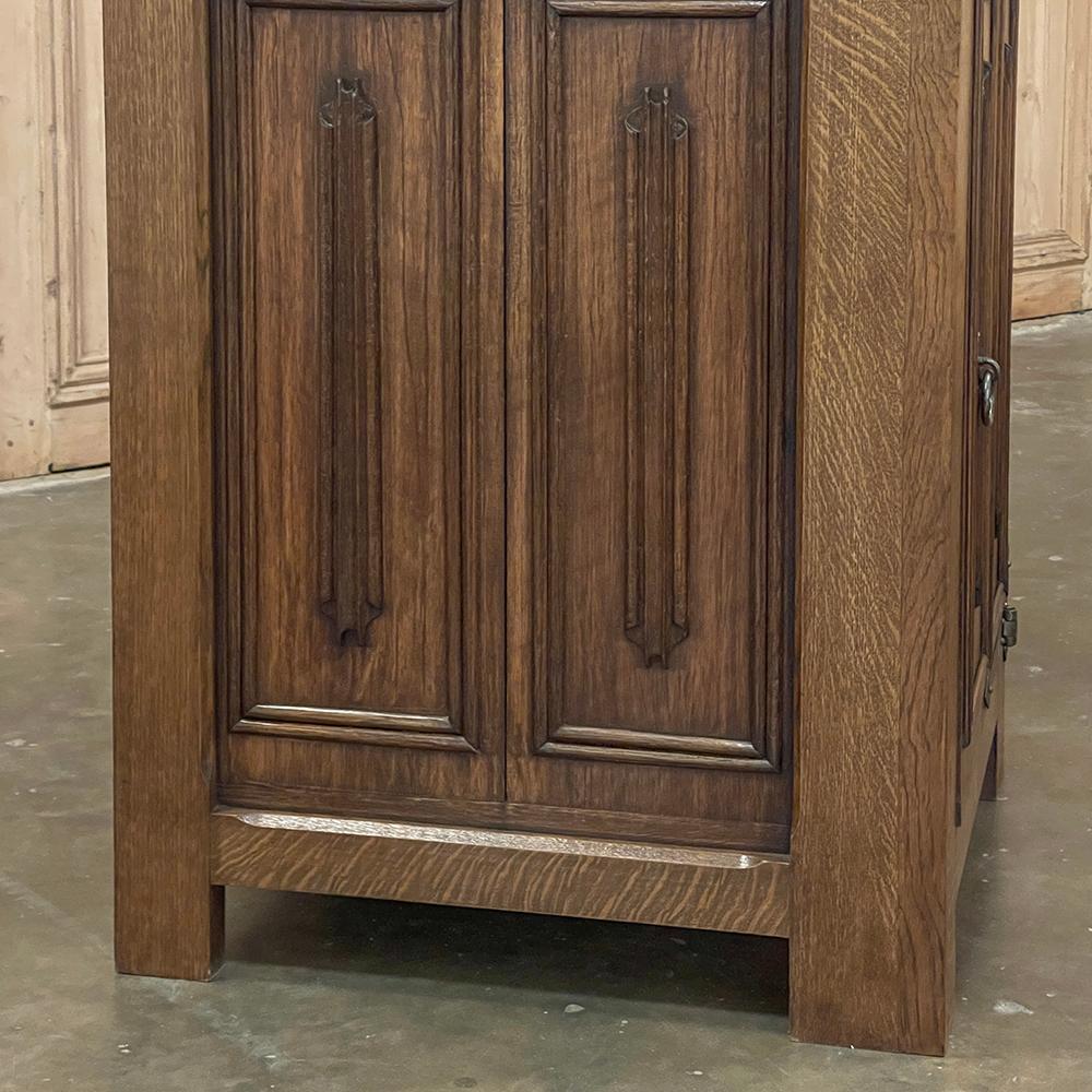 Antique Neogothic Cabinet For Sale 5