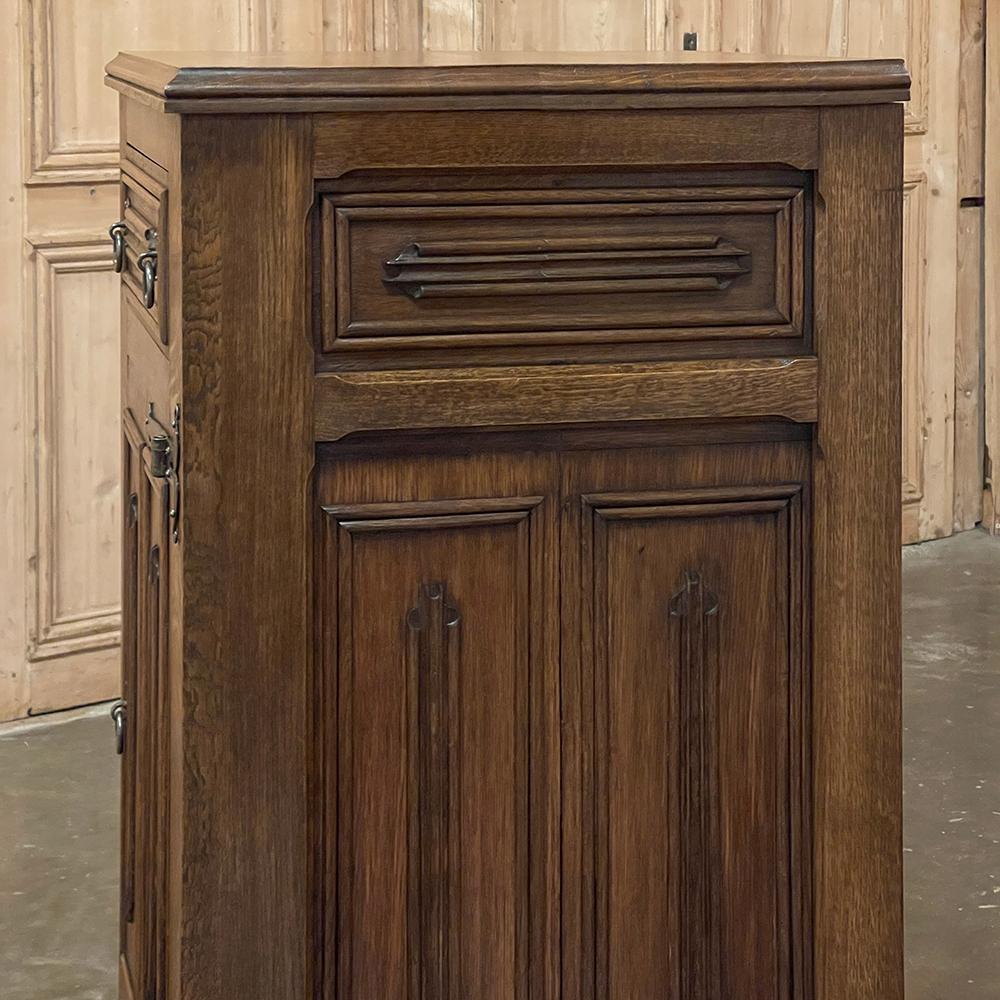 Antique Neogothic Cabinet For Sale 7