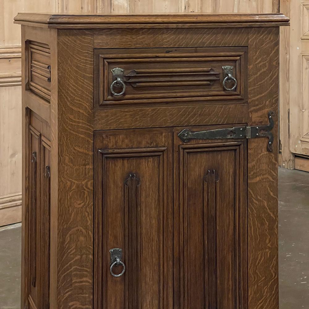 Antique Neogothic Cabinet For Sale 1