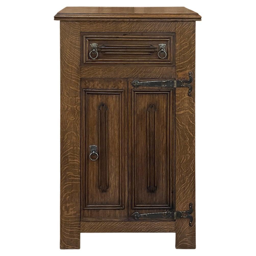 Antique Neogothic Cabinet For Sale