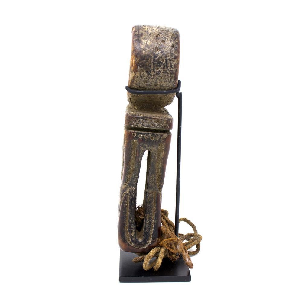 Tribal Antique Nepalese Butter Churn Handle For Sale
