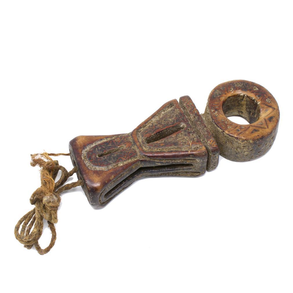 Antique Nepalese Butter Churn Handle For Sale 1