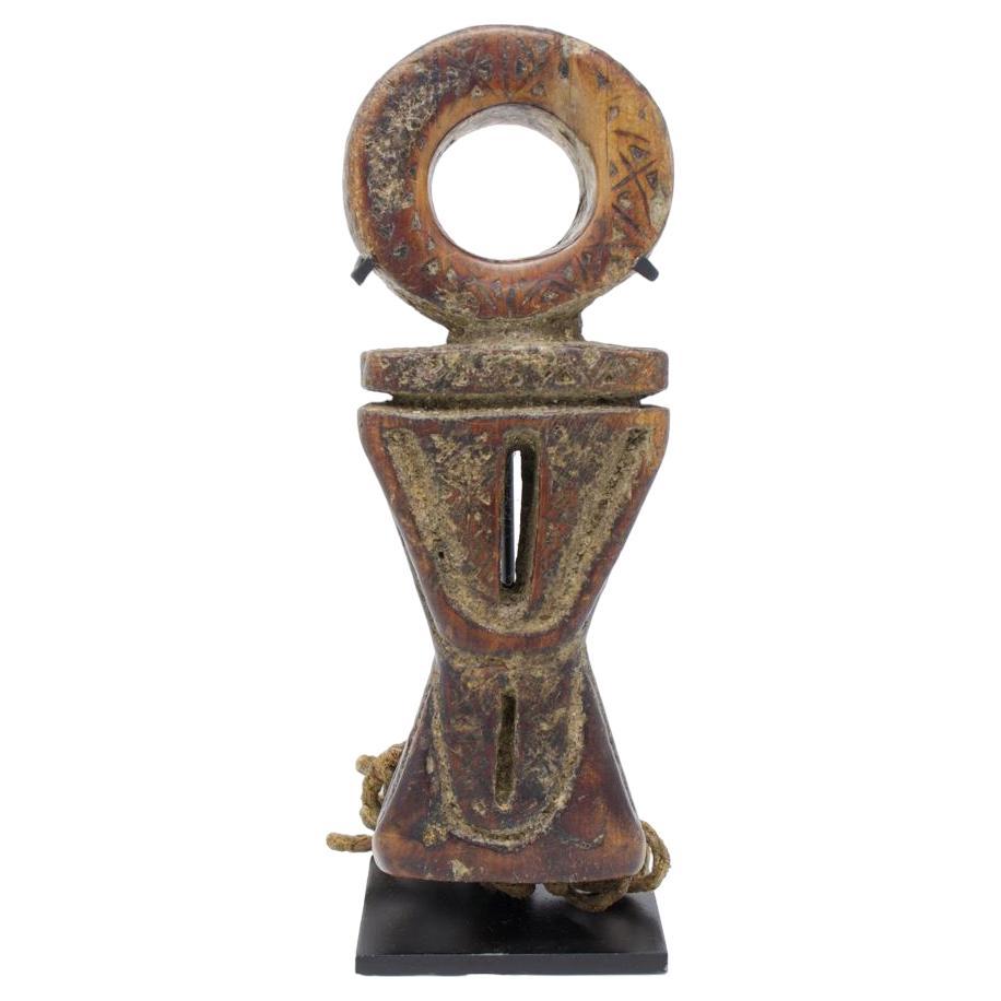 Antique Nepalese Butter Churn Handle For Sale