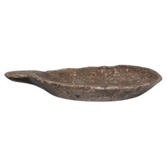 Antique Nepalese Primitive Stone Platter/Bowl