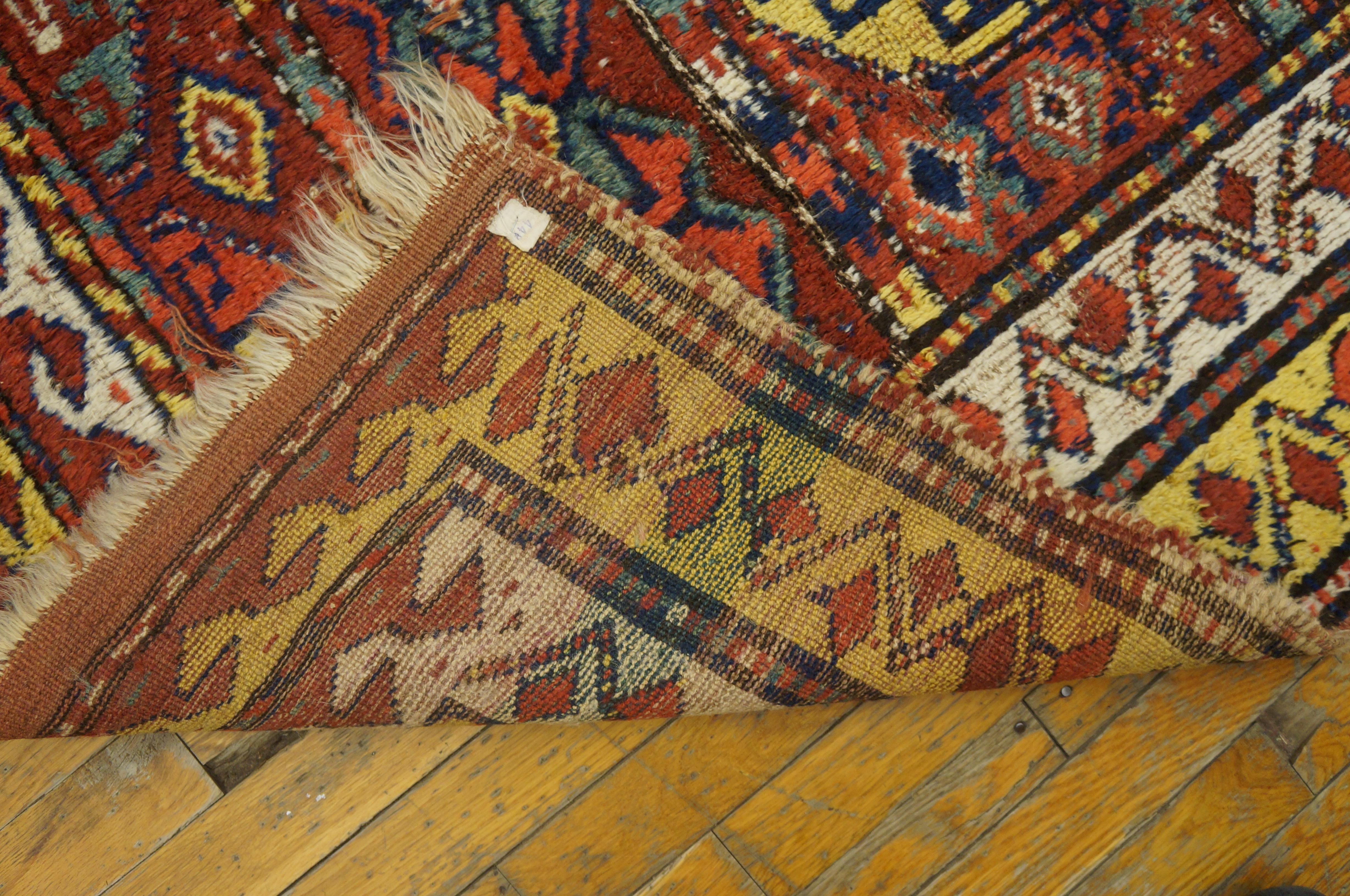 Hand-Knotted Antique N.E.Persian Rug For Sale
