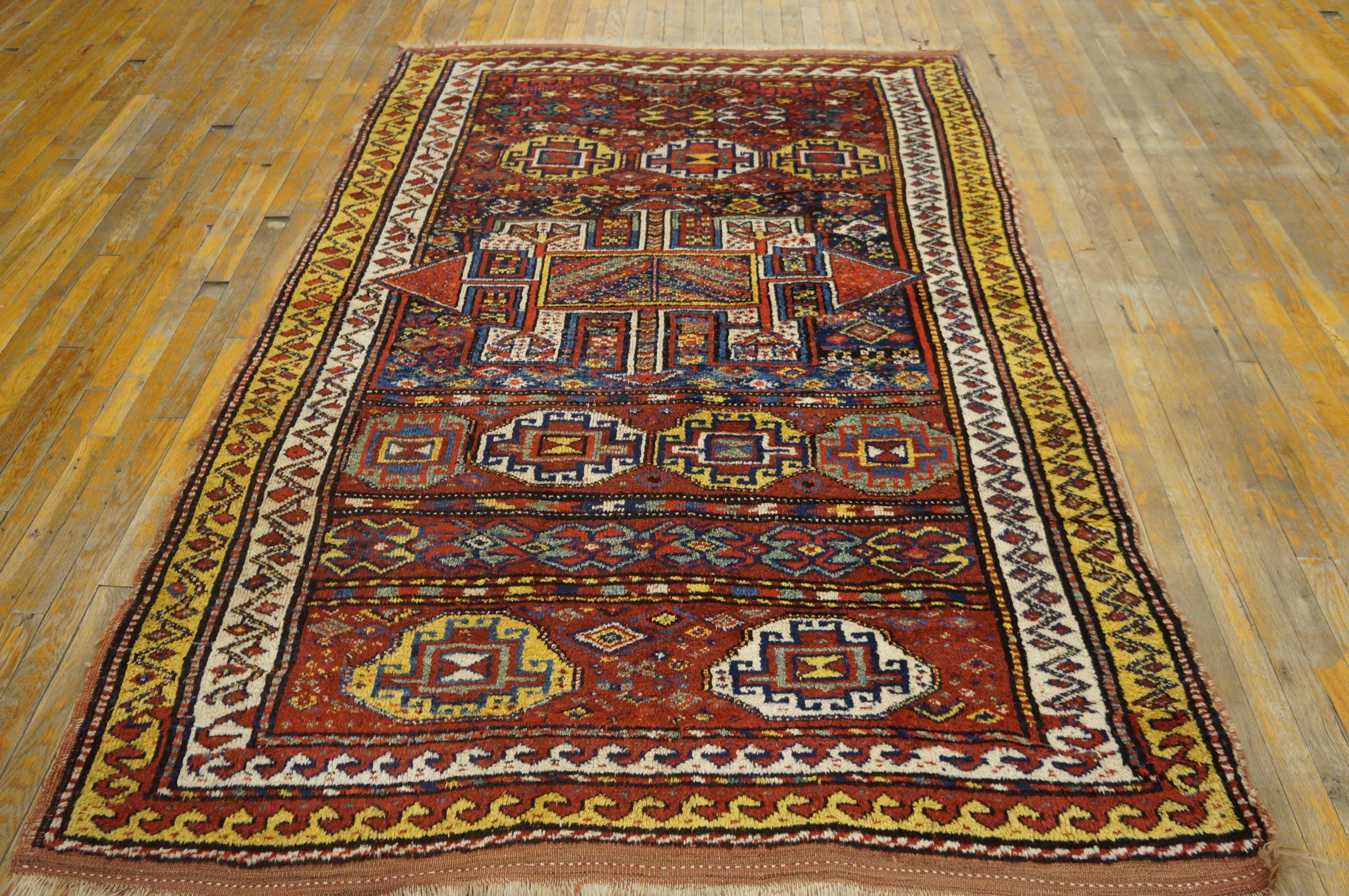Late 19th Century Antique N.E.Persian Rug For Sale