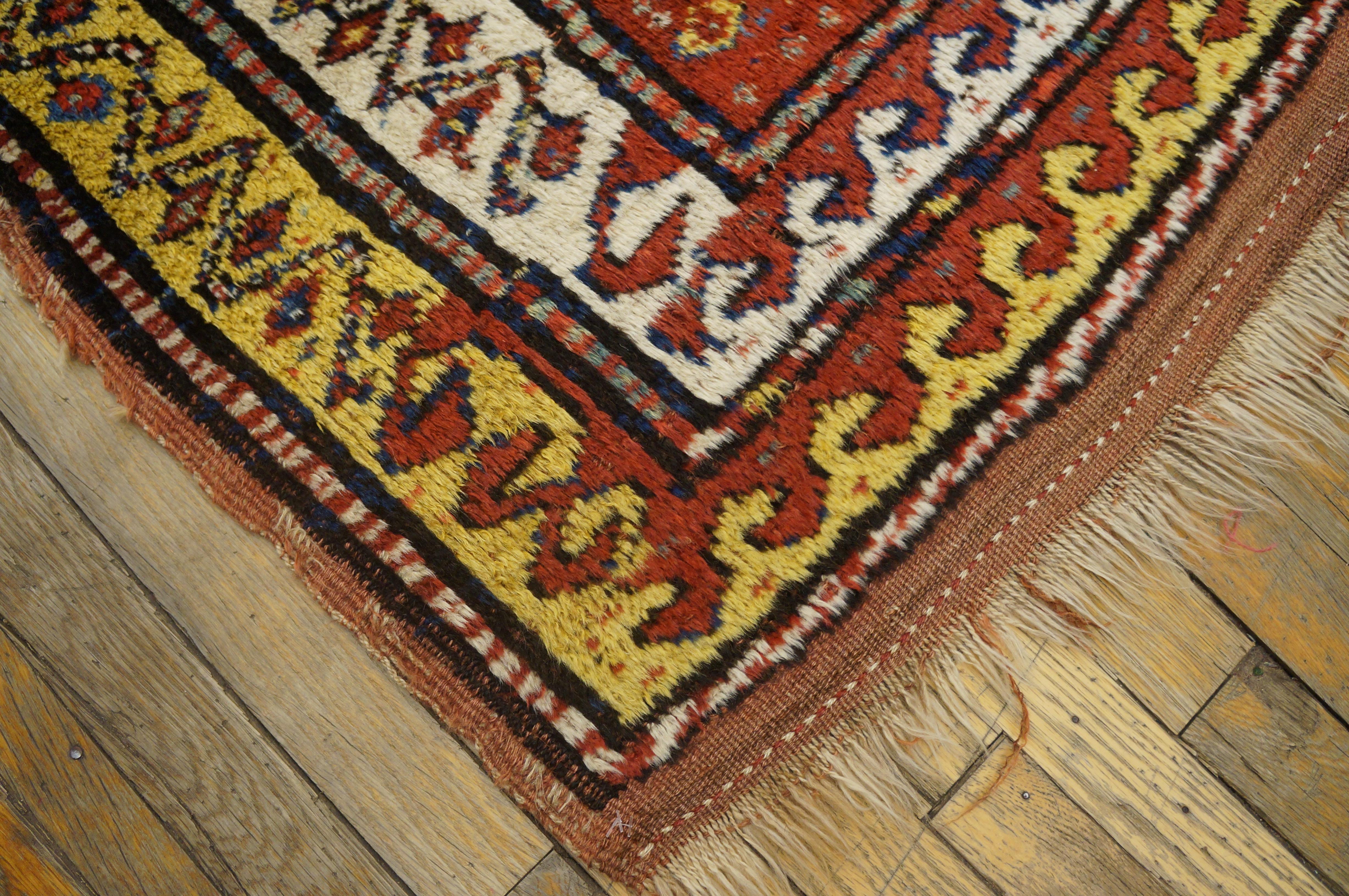 Wool Antique N.E.Persian Rug For Sale