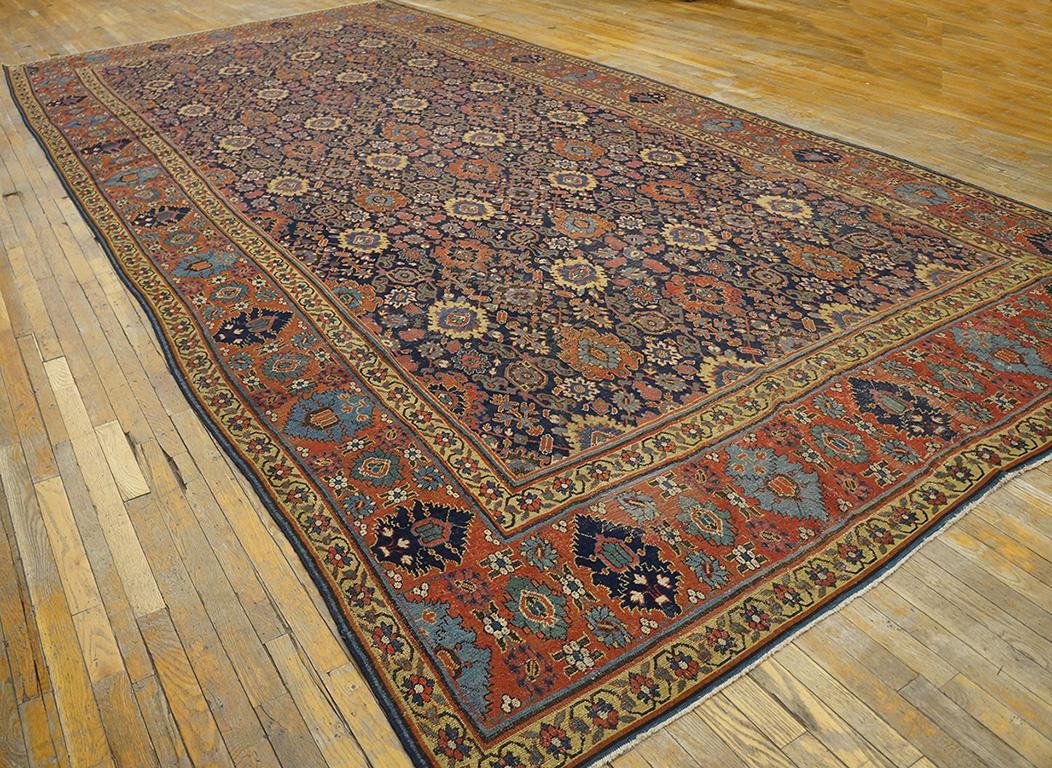 Hand-Knotted 18th Century N.E. Persian Khorasan Carpet ( 8' 8