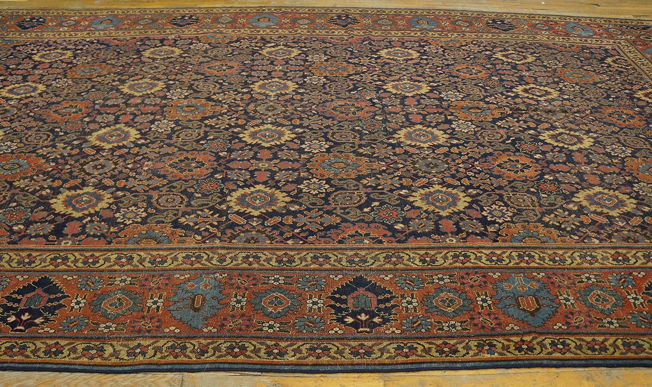 Wool 18th Century N.E. Persian Khorasan Carpet ( 8' 8