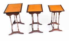 Antique Nest of 3 Tables 1920s
