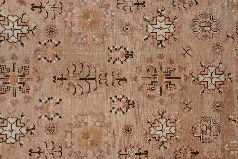 Antique Neutral Khotan Rug, Neutral Palette, Light Brown Field For Sale ...