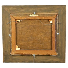 Peinture ancienne de l'école de New Hope représentant la vallée de la rivière Delaware par W.L Lathrop, vers 1920