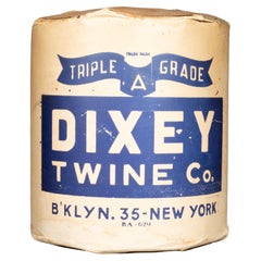 Antico rocchetto di spago Dixey New Old Stock 1920 ca.