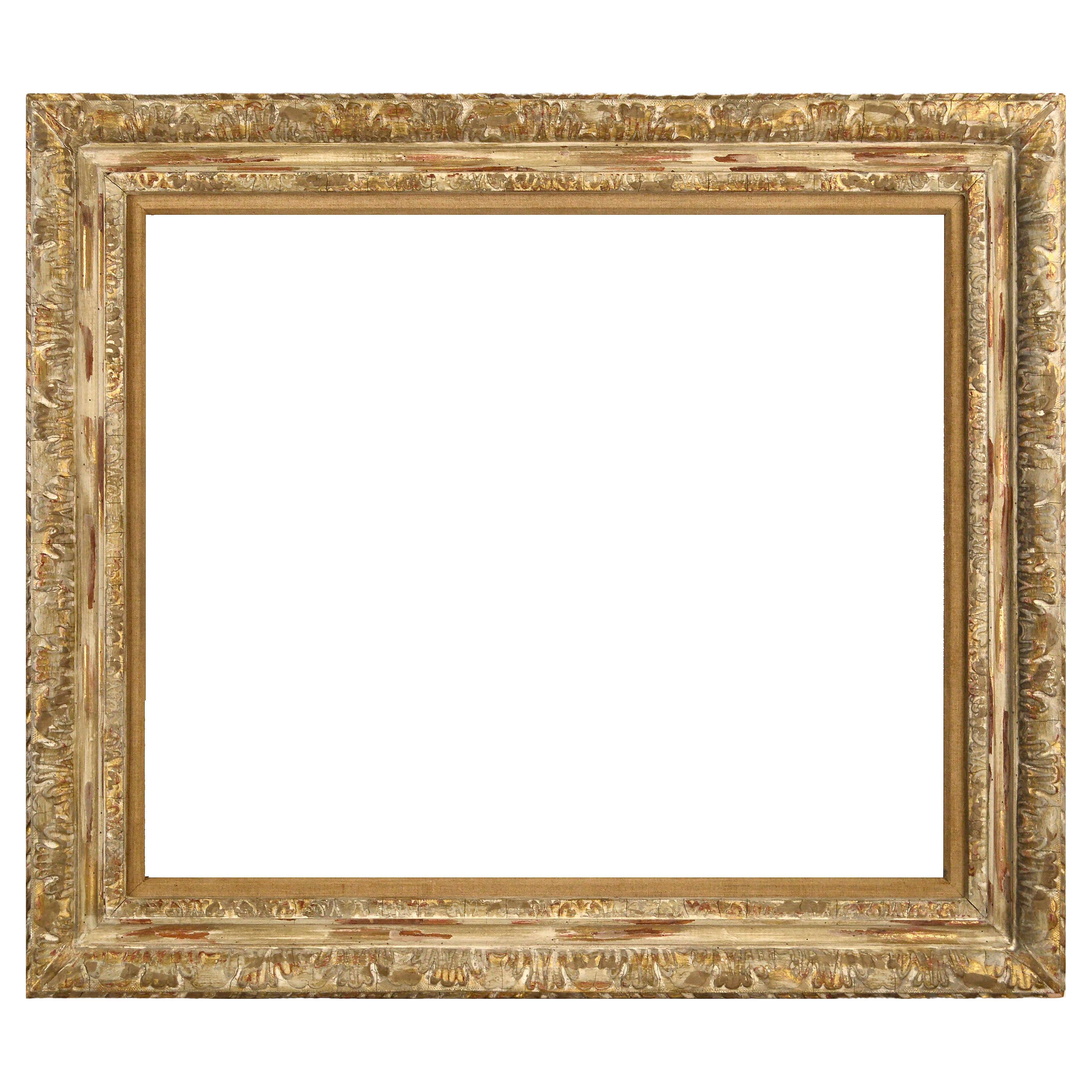 Antique Newcomb-Macklin Arts & Crafts Style Giltwood French Provincial Frame