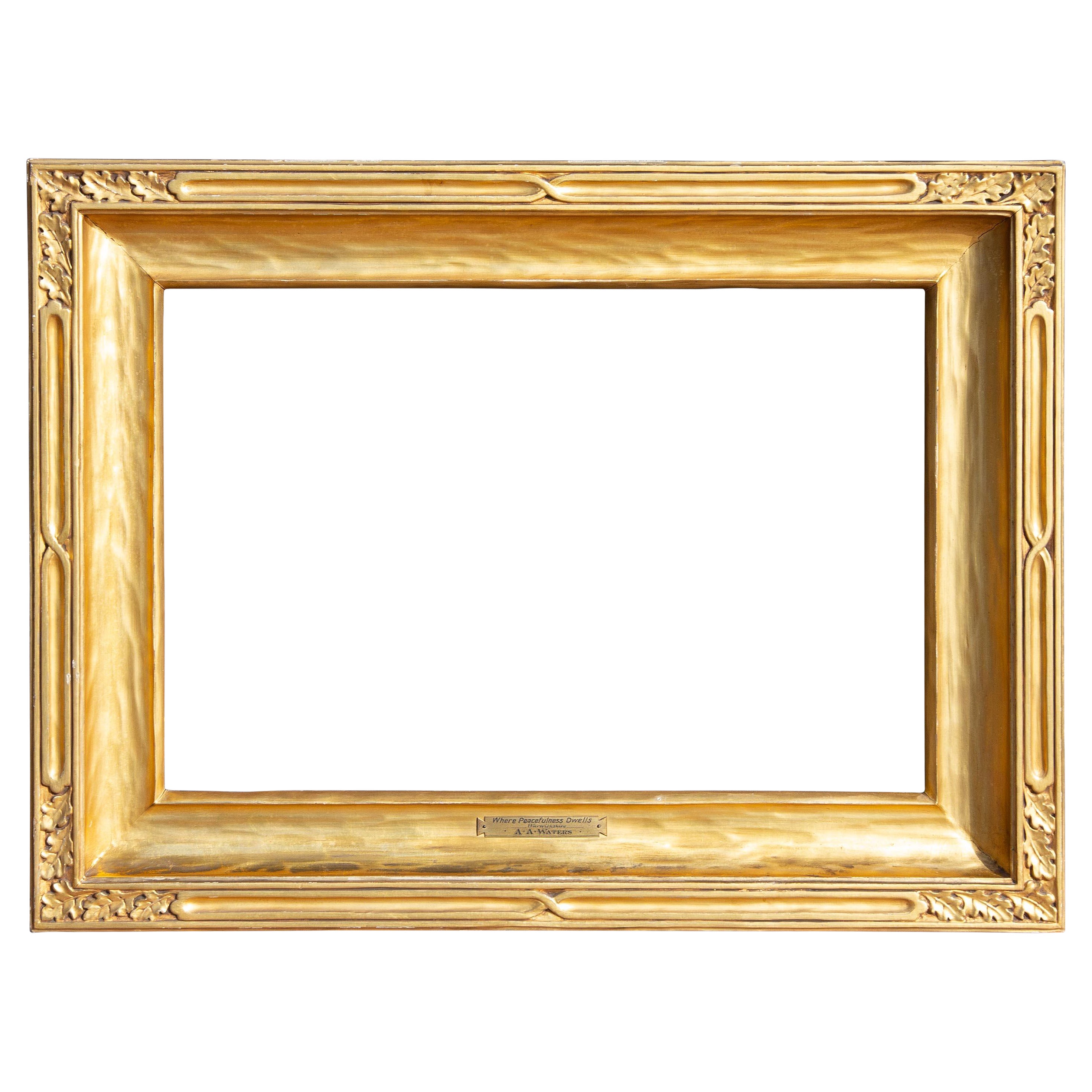 Antique Newcomb Macklin Carved Impressionist Frame