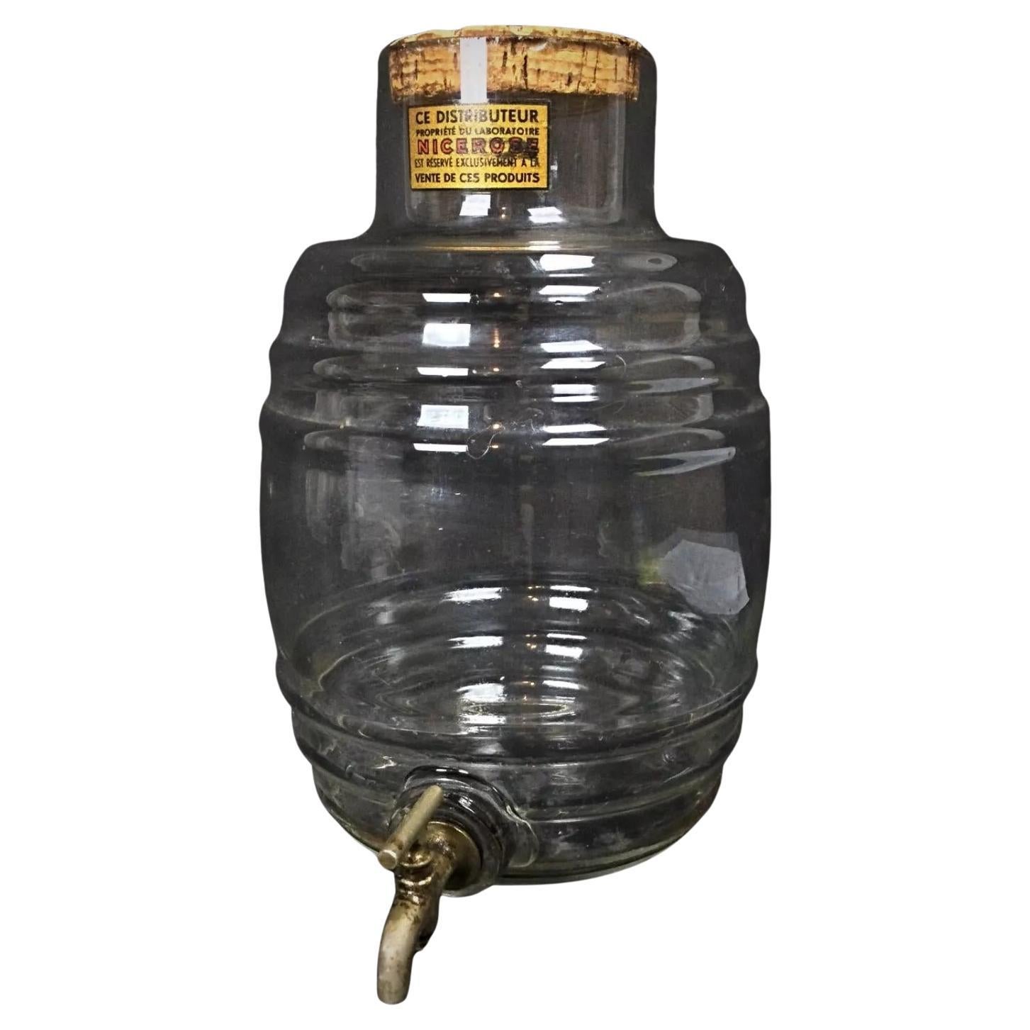 Antique Nicerose France Perfume Dispenser Jar – Advertising Display - 2Y253