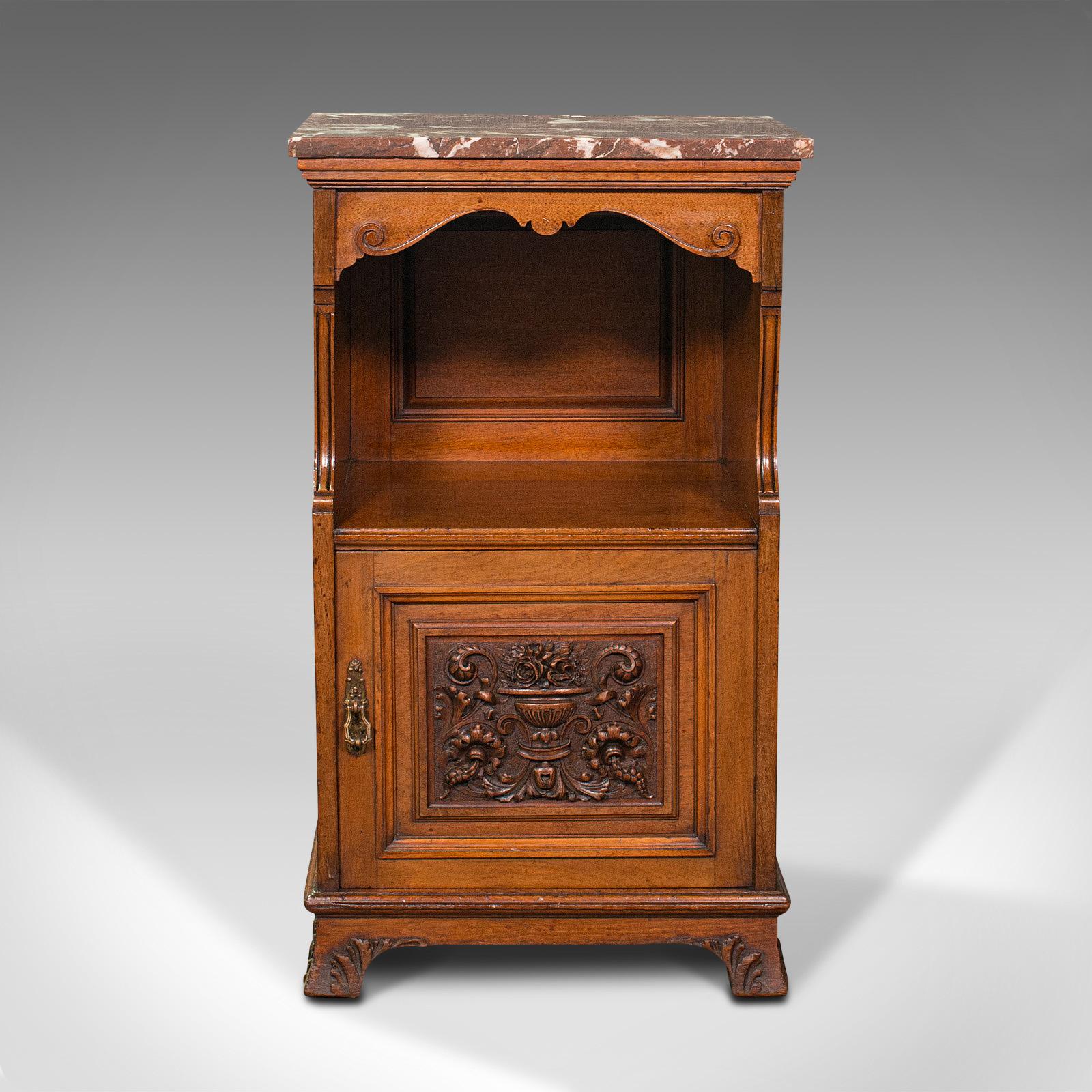 antique victorian nightstand