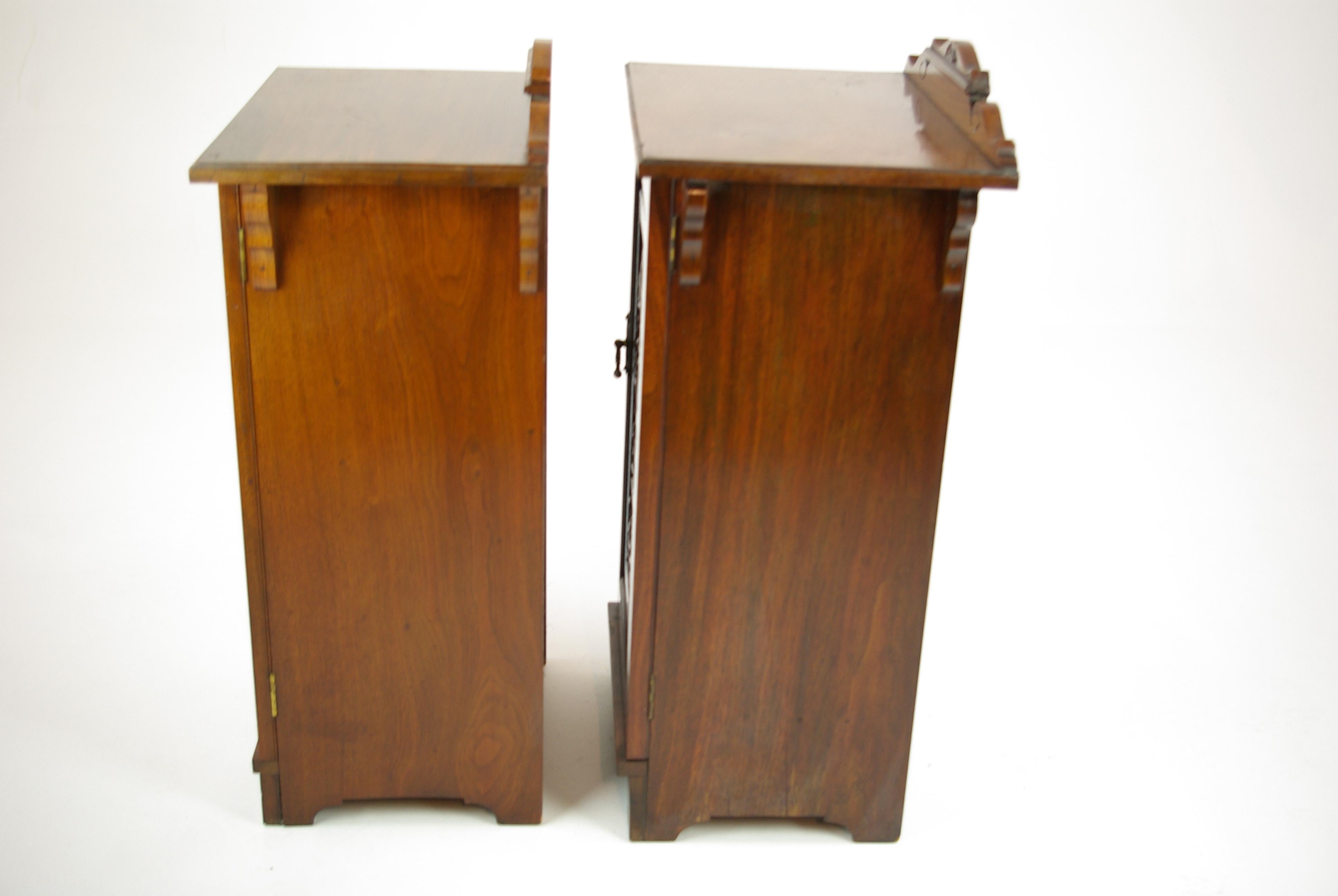Antique Nightstands, Pair of Nightstands, Bedside Tables, Lamp Tables 2