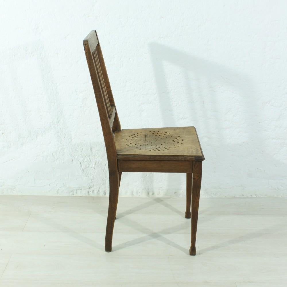 German Antique Nikolai Chair, circa 1920 For Sale
