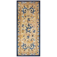 Antique Late 18th Century Chinese Ningxia Kang Carpet ( 5'9" x 13'8" - 175 x 415 )