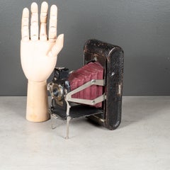 Antica macchina fotografica "No. 1A Foldes Pocket Kodak", 1899-1915 ca.