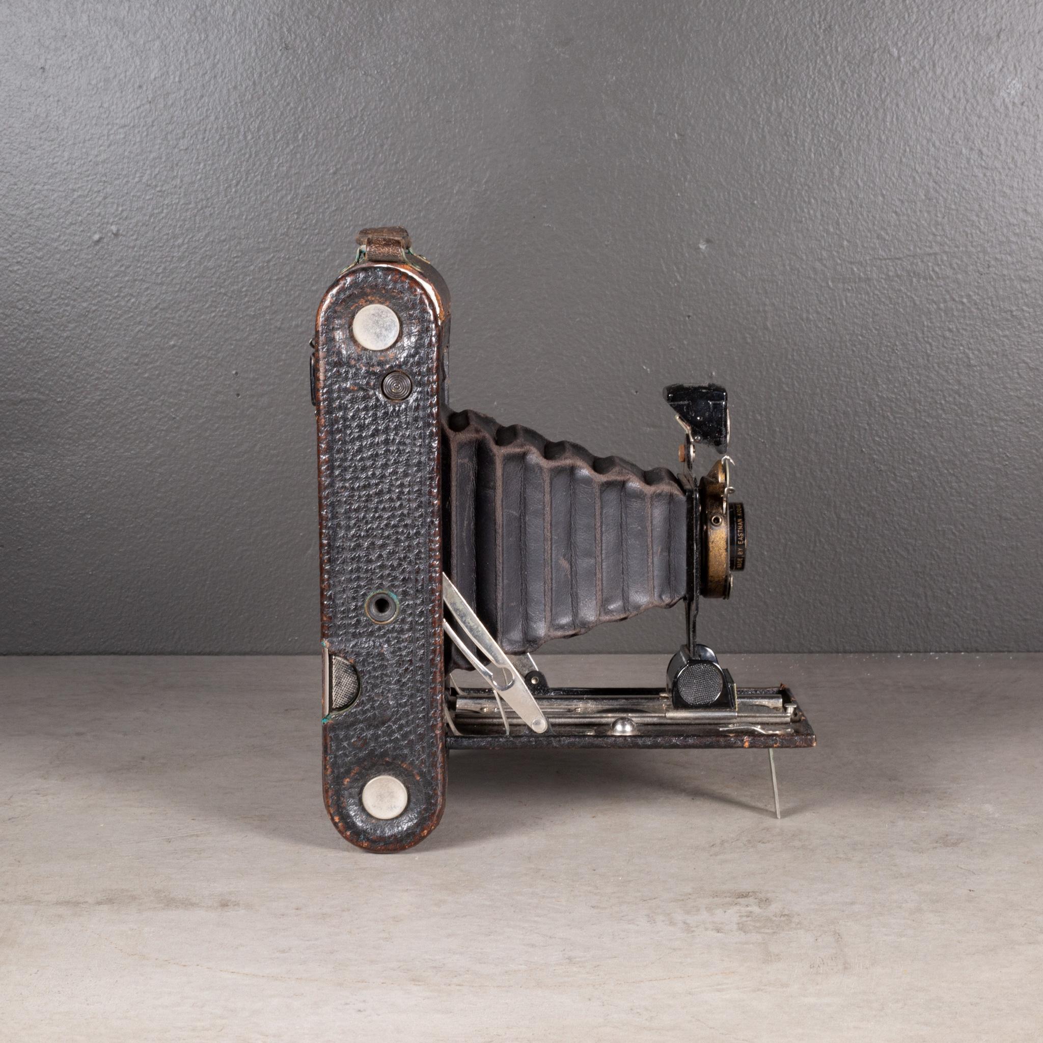Métal Camera pliante Kodak Junior n° 1A d'antiquités, vers1914-1927 (expédition gratuite) en vente