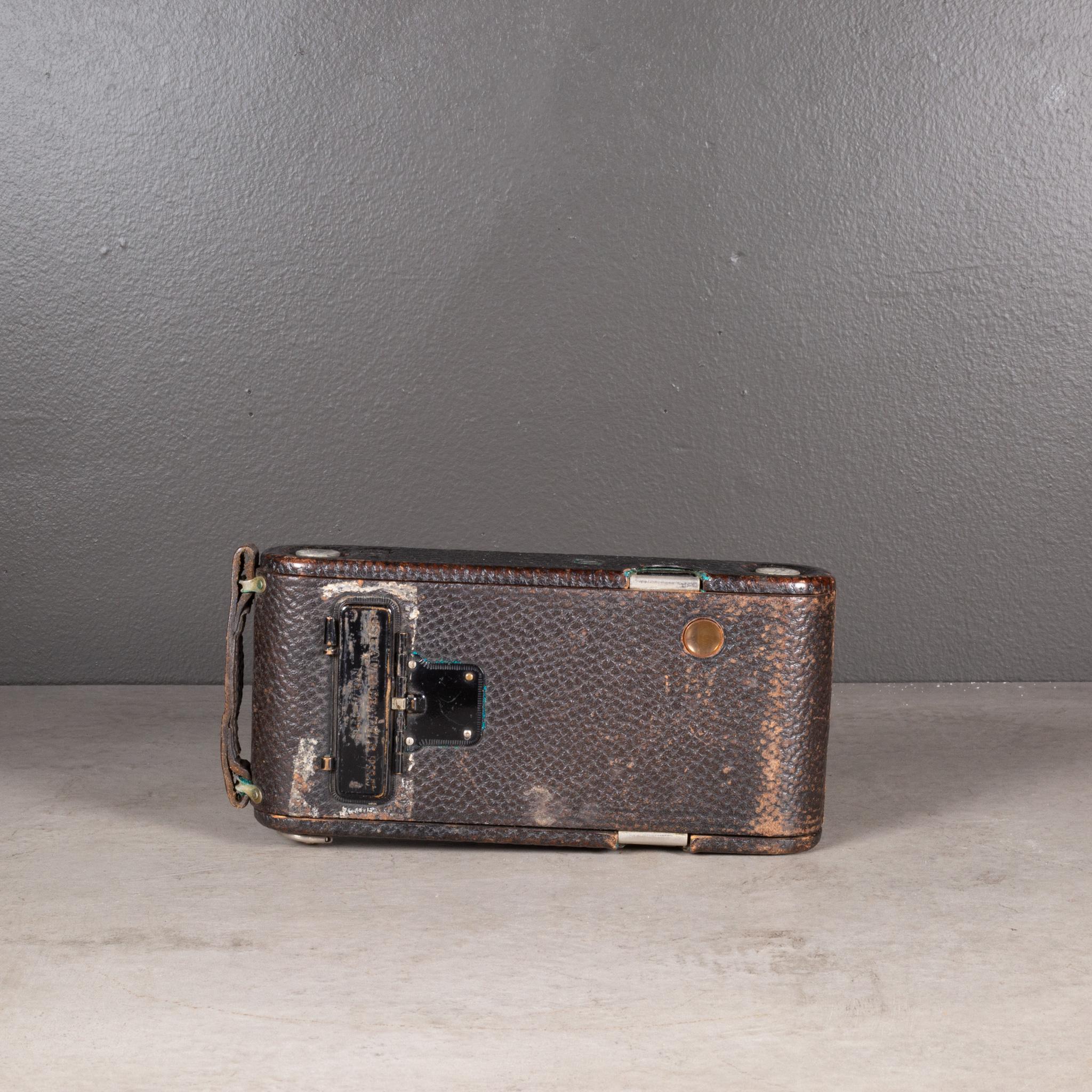 Camera pliante Kodak Junior n° 1A d'antiquités, vers1914-1927 (expédition gratuite) en vente 2