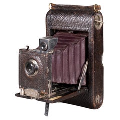Used "No. 3 Folding Pocket Kodak, Model AB" Camera c.1900 (FREE SHIPPING)
