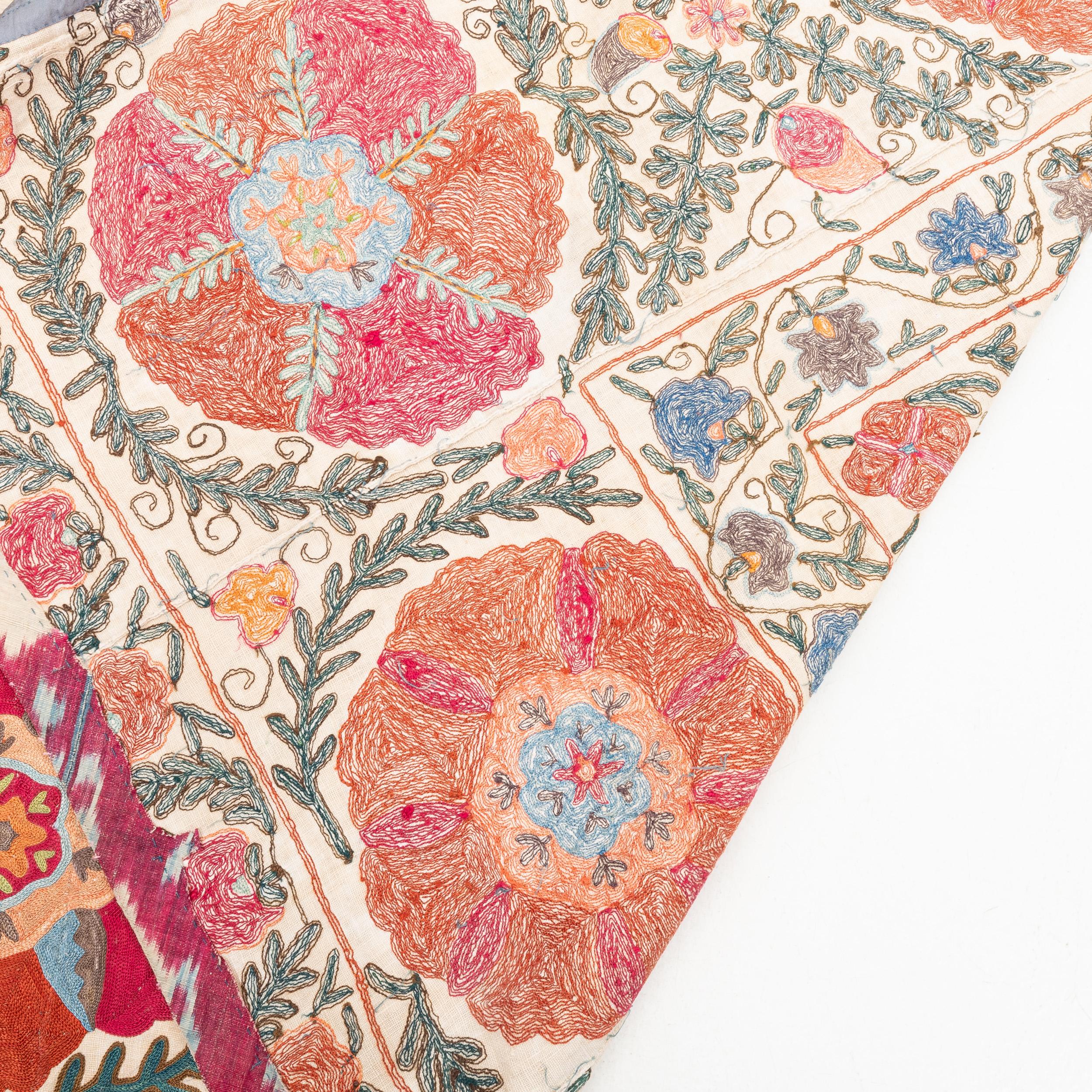 Antique Nim Suzani from Bukhara , Uzbekistan, 19th C. 3