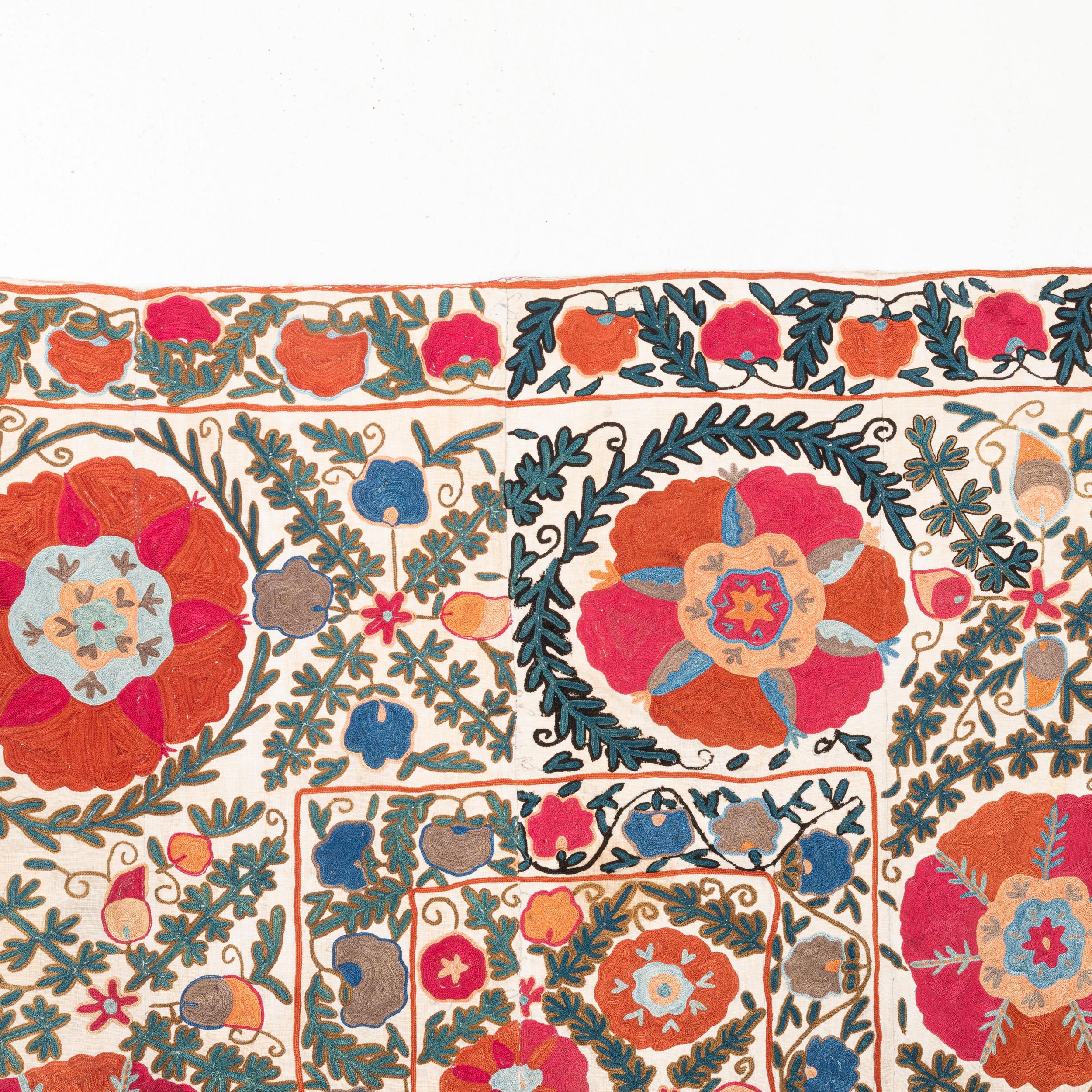 Antique Nim Suzani from Bukhara , Uzbekistan, 19th C. 2