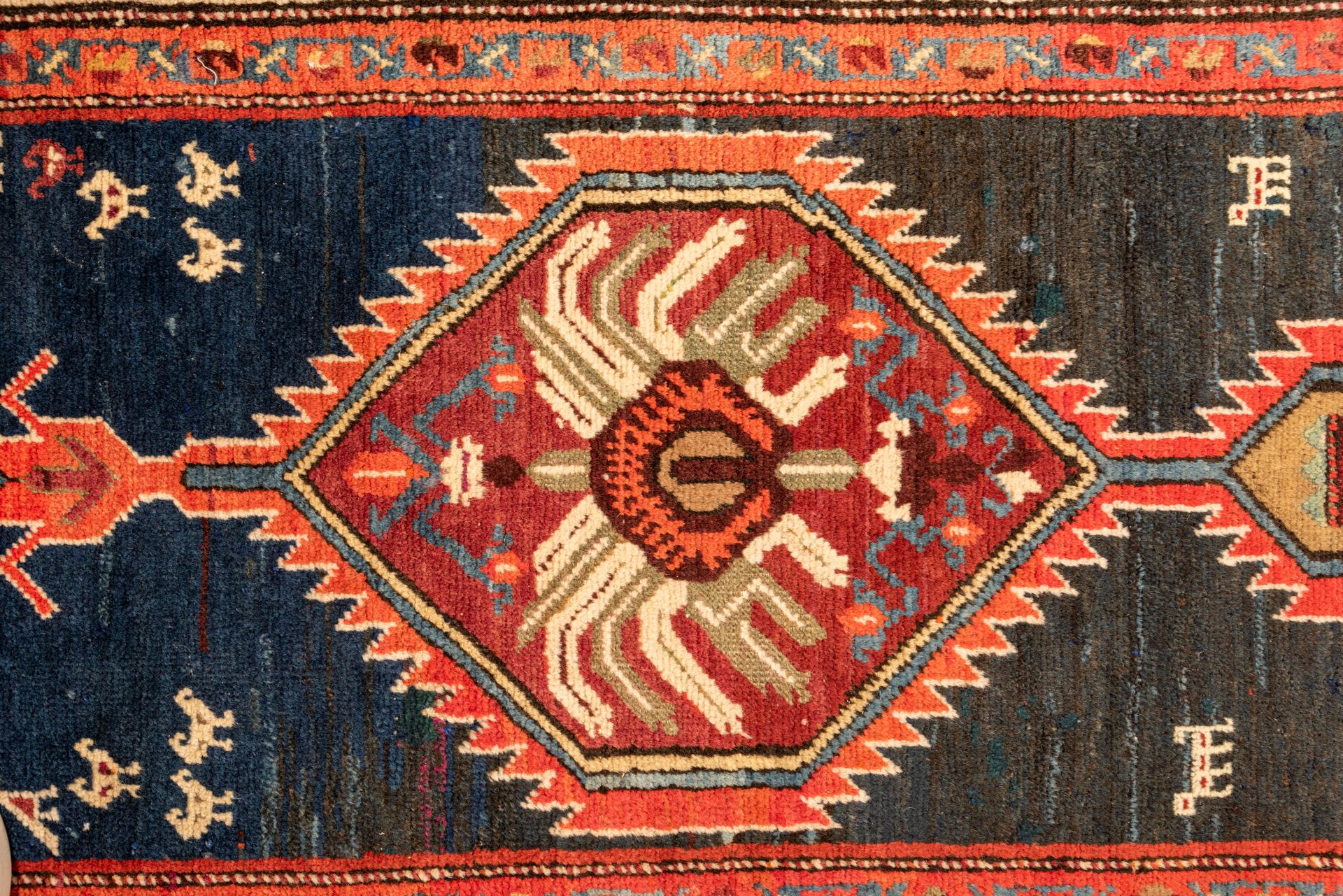 Antique Nord-Eastern Gallery Carpet For Sale 2