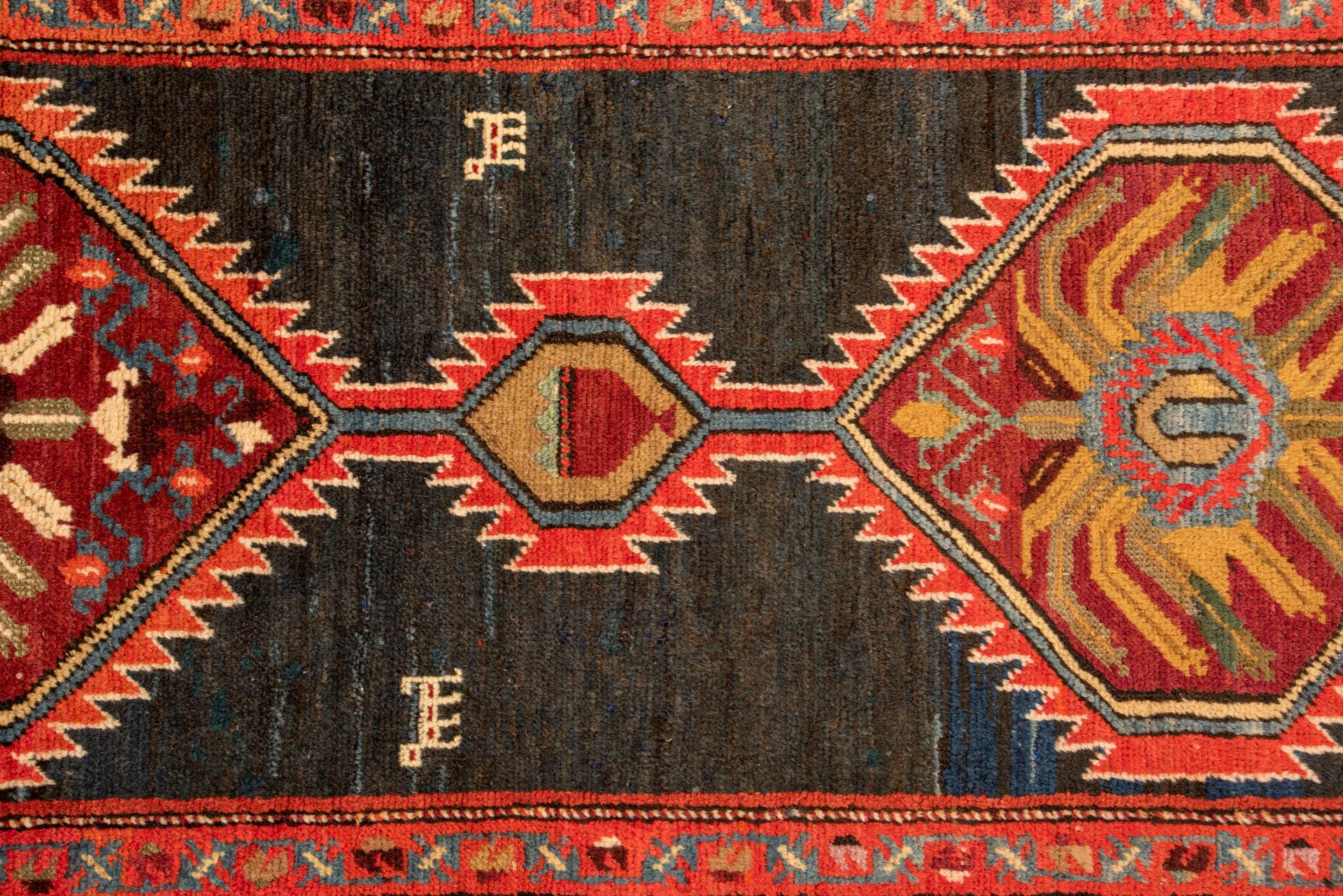 Antique Nord-Eastern Gallery Carpet For Sale 3